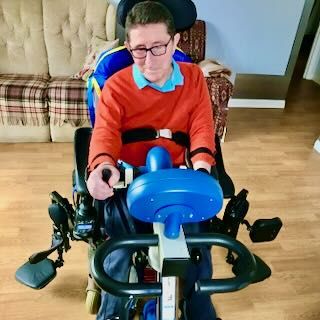 Richard shares the benefits of MOTOmed training for MS