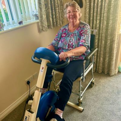 Stronger legs and walking again