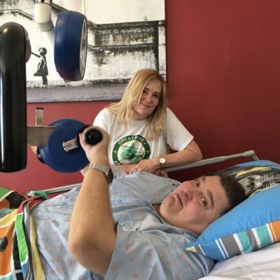 MOTOmed Hand cycling 100 miles for the air ambulance - help