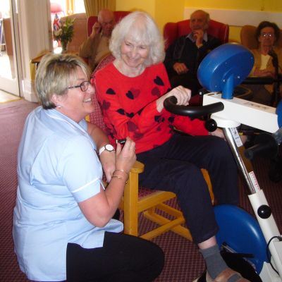 MOTOmed for staying active with dementia