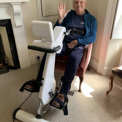 Covid and stroke recovery with MOTOmed LOOP
