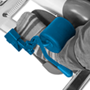 self-operating foot holders